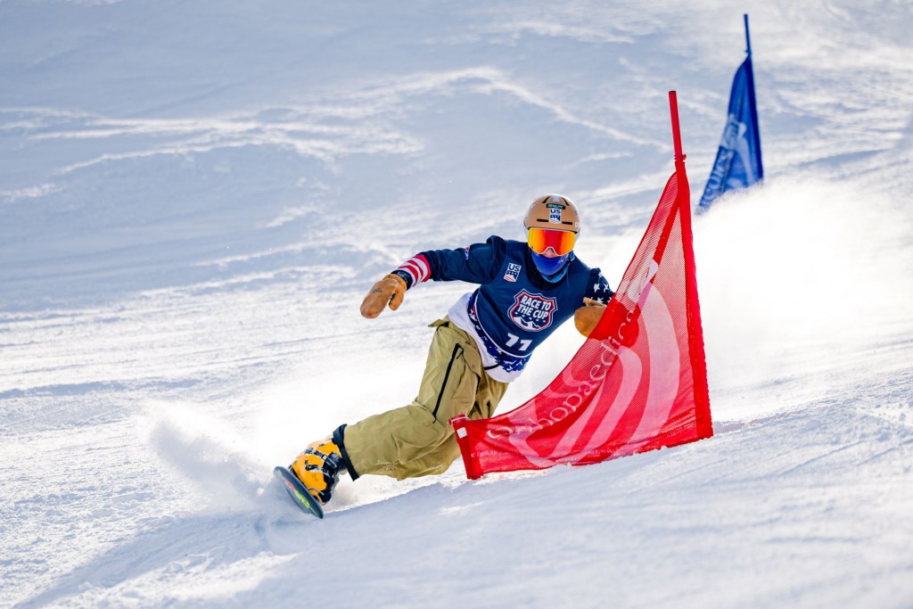 Snowboard Athlete Walker Overstake Earns a FIS World Cup